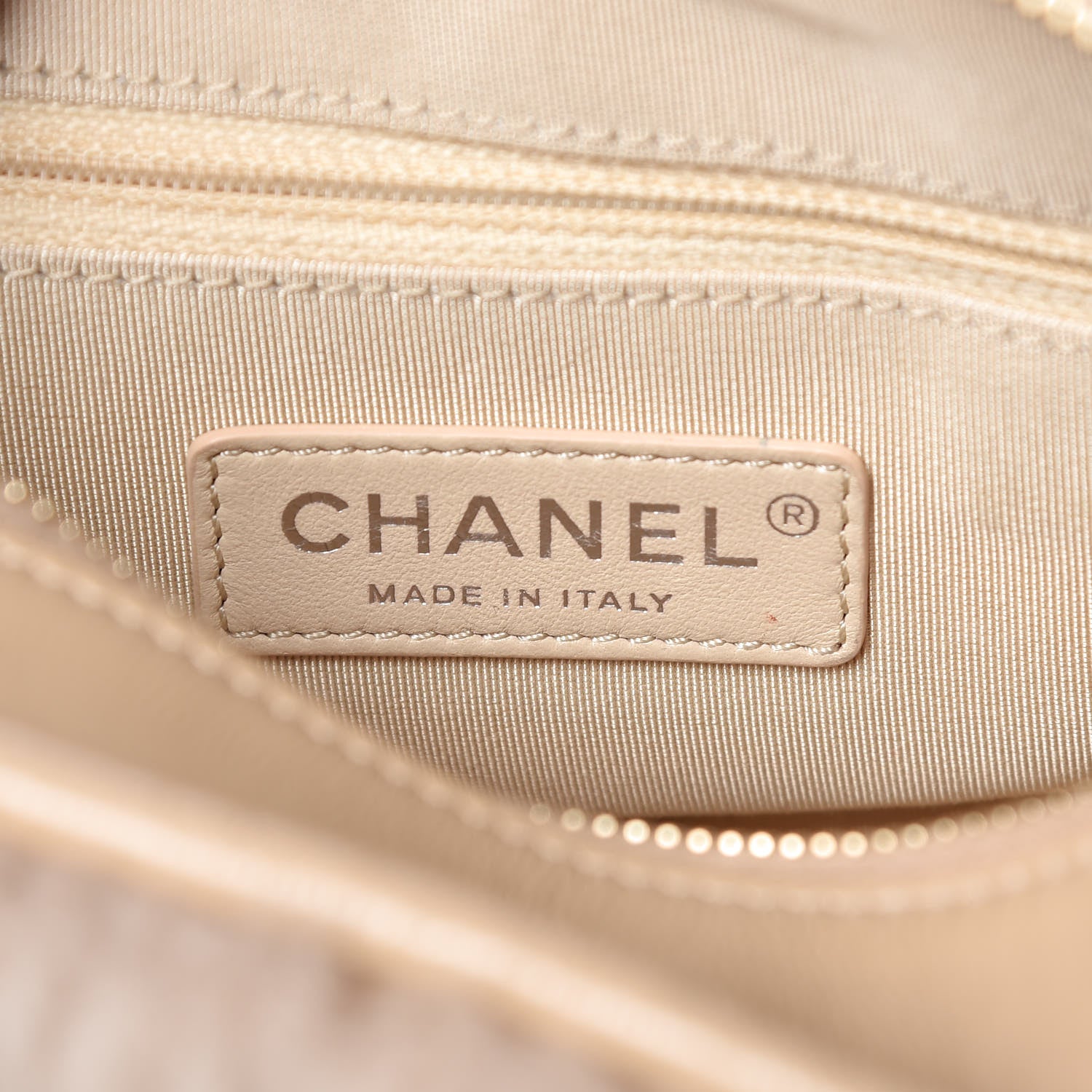 Chanel Shearling Small Gabrielle Hobo Dark Beige 1 of 2