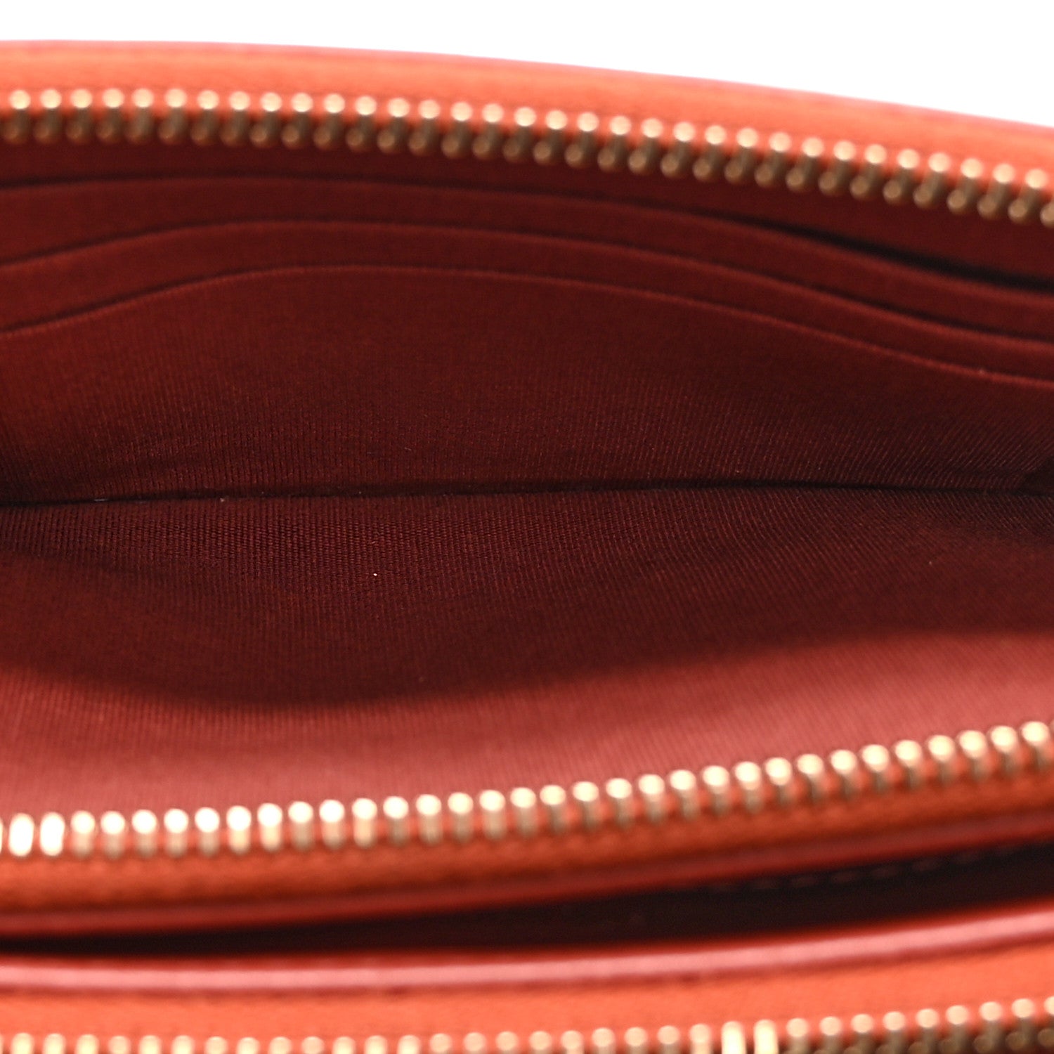 Chanel Lambskin Quilted Small Boy Clutch With Chain Orange 6 of 13