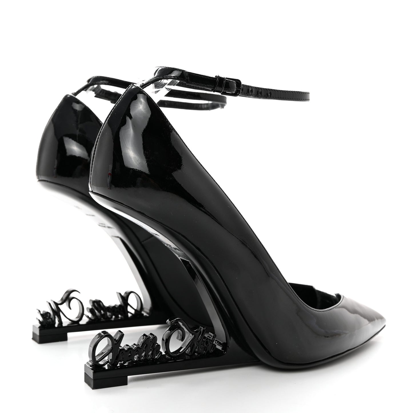 Patent Opyum Appelle Moi Ankle Strap Pump 39 Black