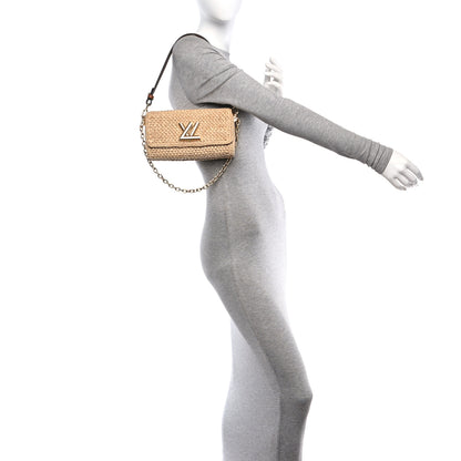 Louis Vuitton Raffia By The Pool Twist West Natural 2 of 10