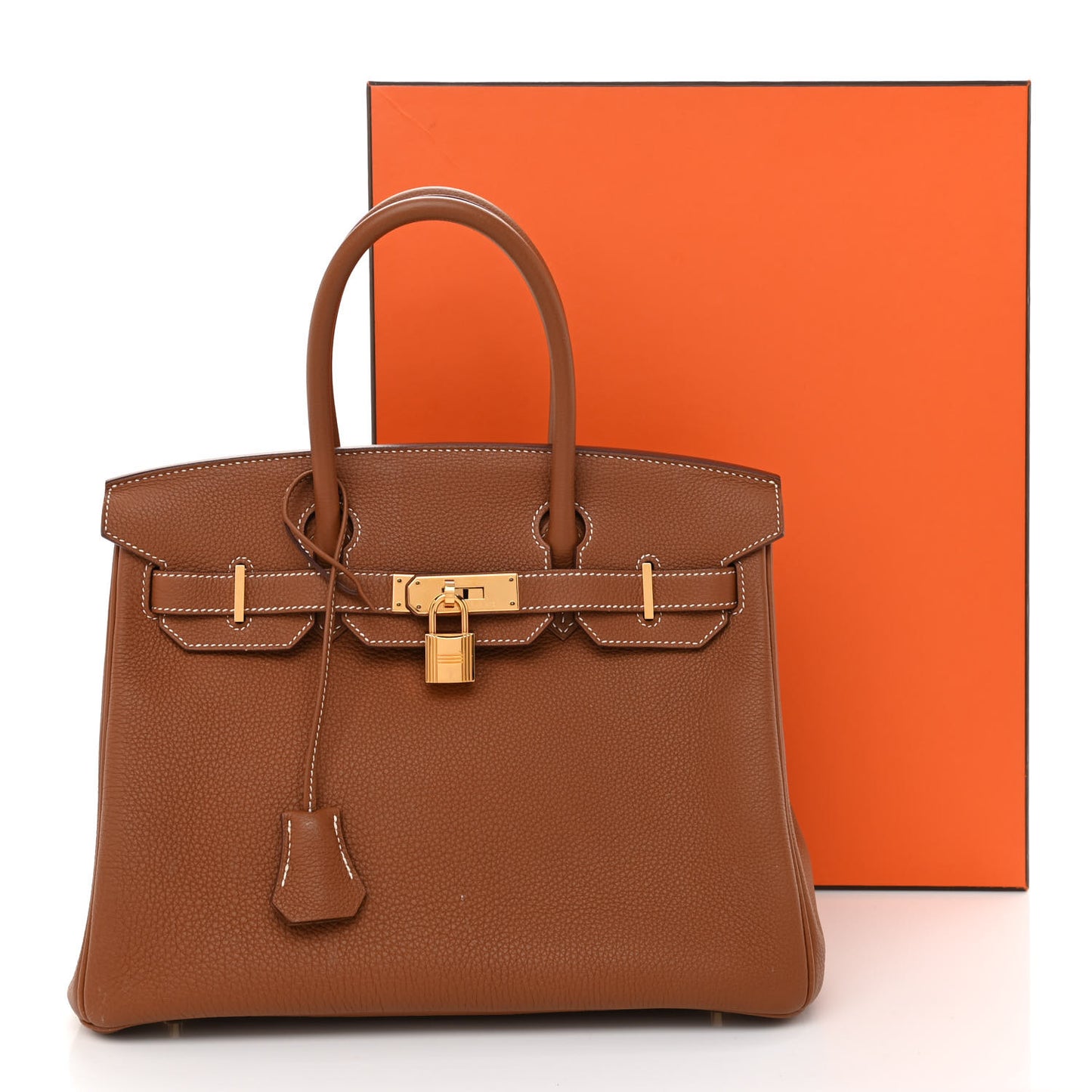 Togo Birkin 30 Gold