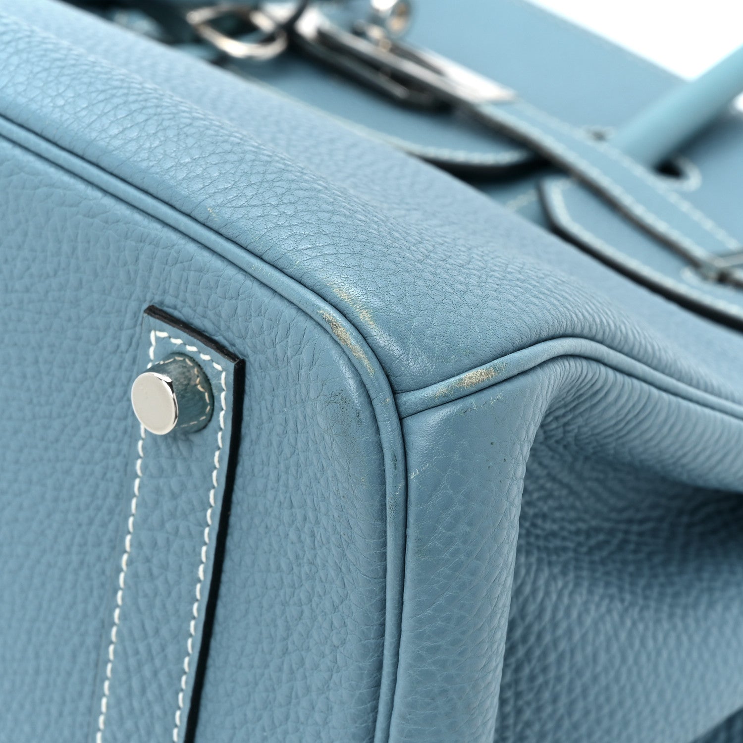 Hermes Togo Birkin 35 Blue Jean 11 of 15