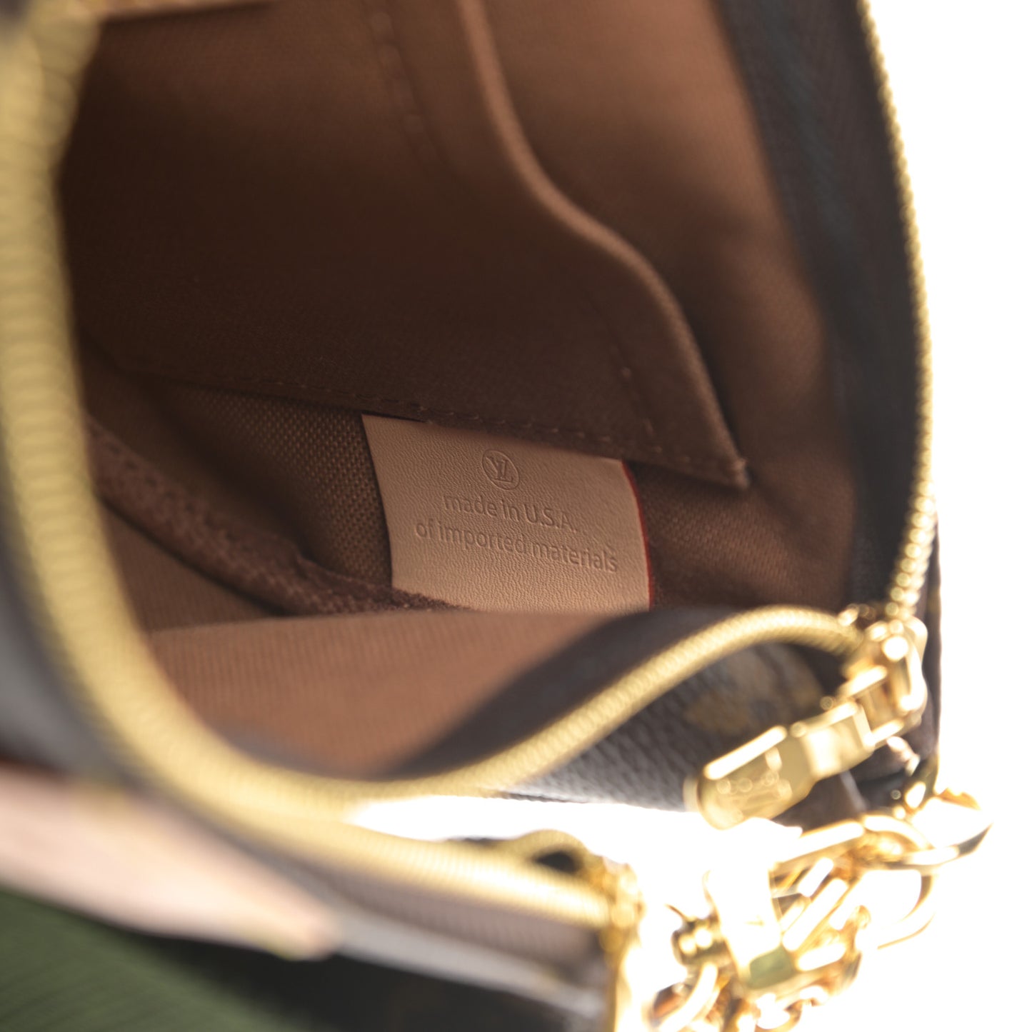 Monogram Multi Pochette Accessories Kaki