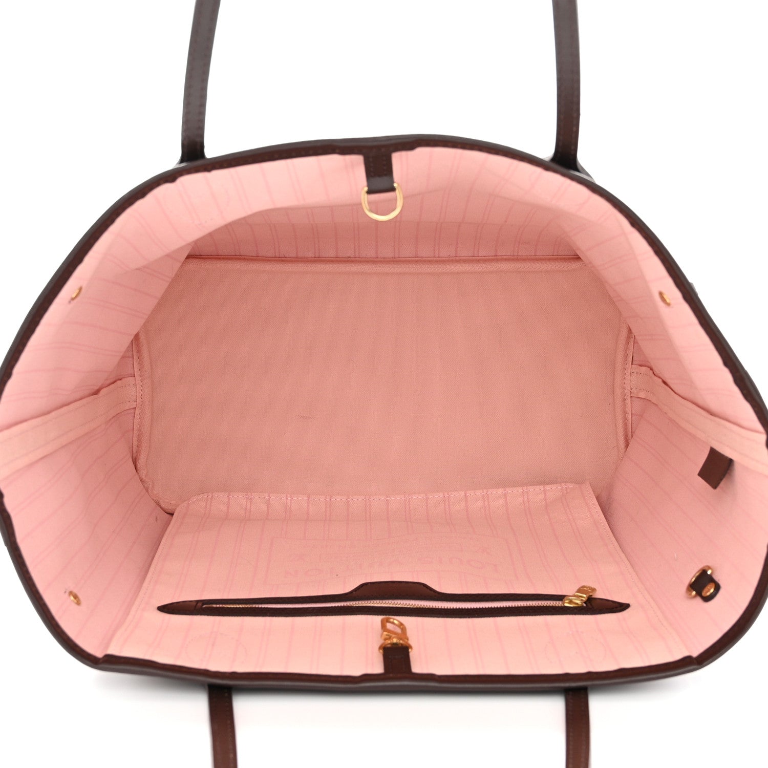 Louis Vuitton LOUIS VUITTON Damier Ebene Neo Neverfull MM Rose Ballerine 6 of 15