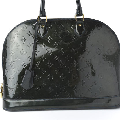 Louis Vuitton Vernis Alma GM Blue Infini 13 of 13