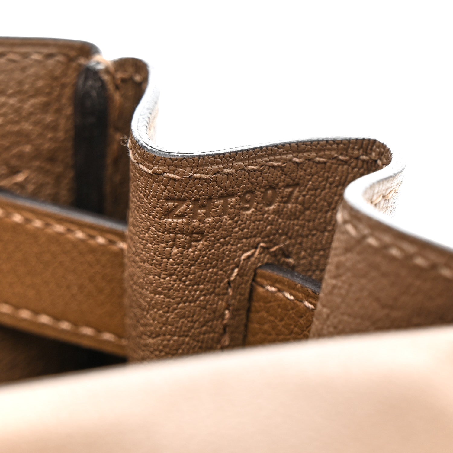 Hermes Evercolor Kelly Retourne 28  Beige De Weimar 7 of 11