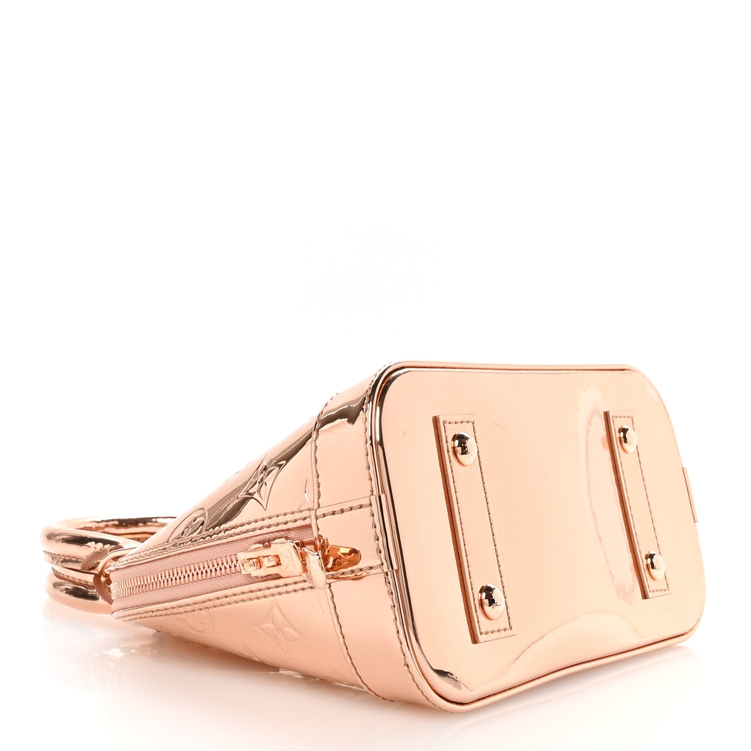 Louis Vuitton Monogram Miroir Alma BB Copper 4 of 10