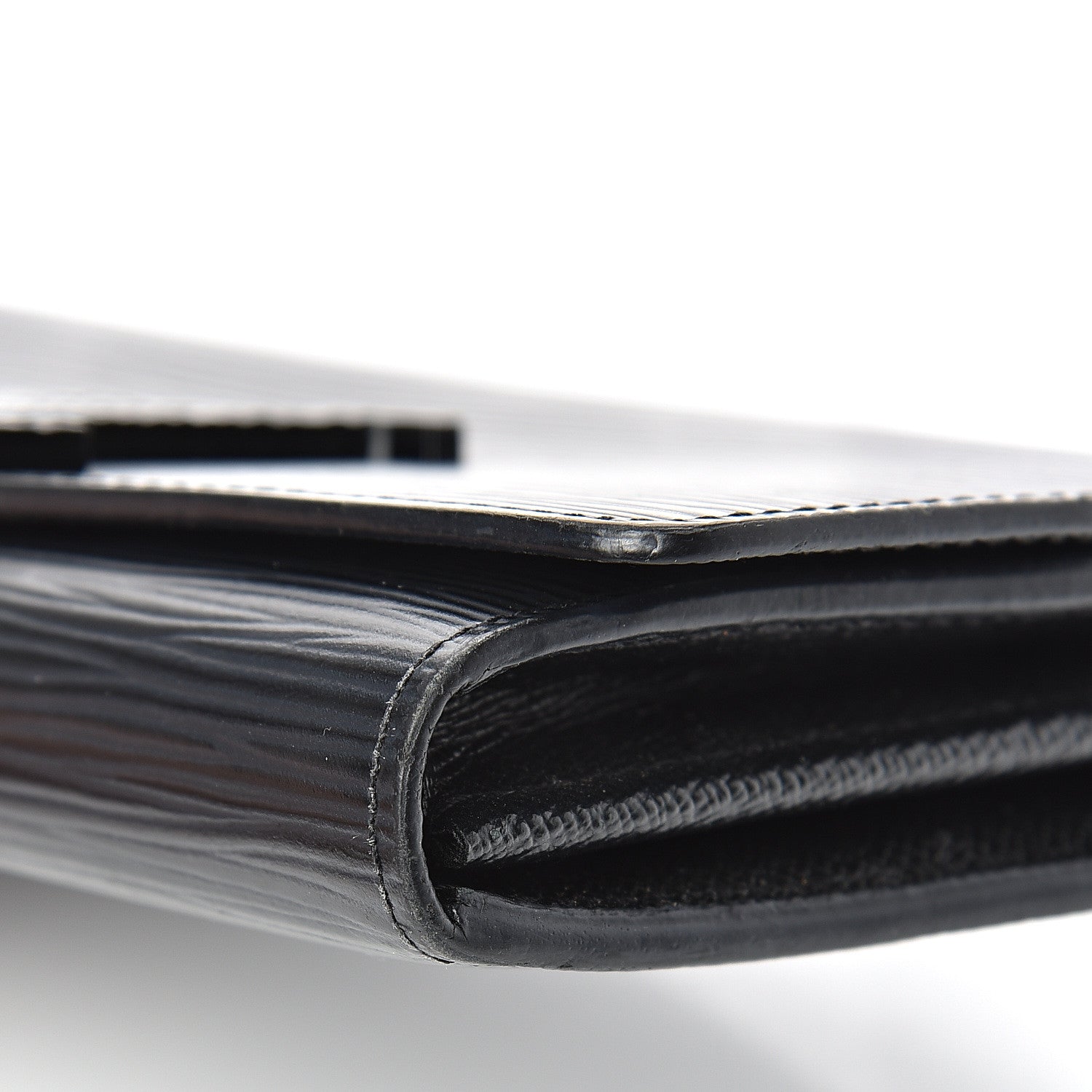 Louis Vuitton Epi Louise Wallet Black 9 of 11