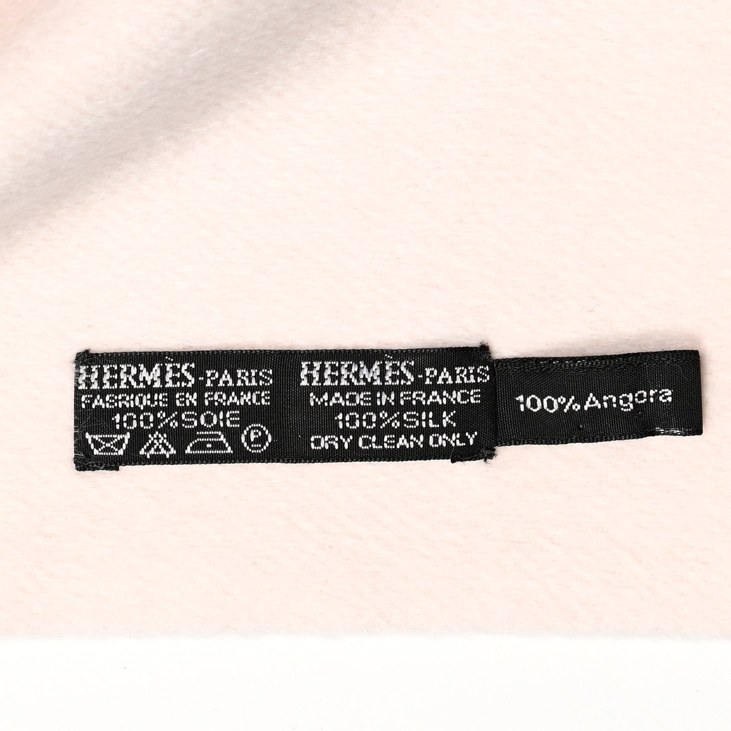 Hermes Silk Angora Les Cles A Pois Scarf 3 of 3