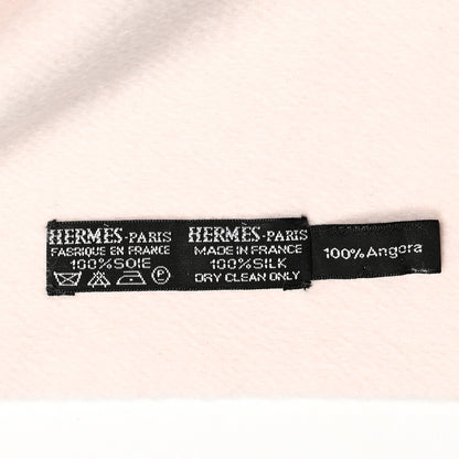 Hermes Silk Angora Les Cles A Pois Scarf 3 of 3