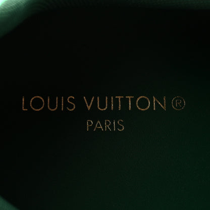 Louis Vuitton Calfskin Empreinte Mens Run Away Sneakers 8 White Green 8 of 9