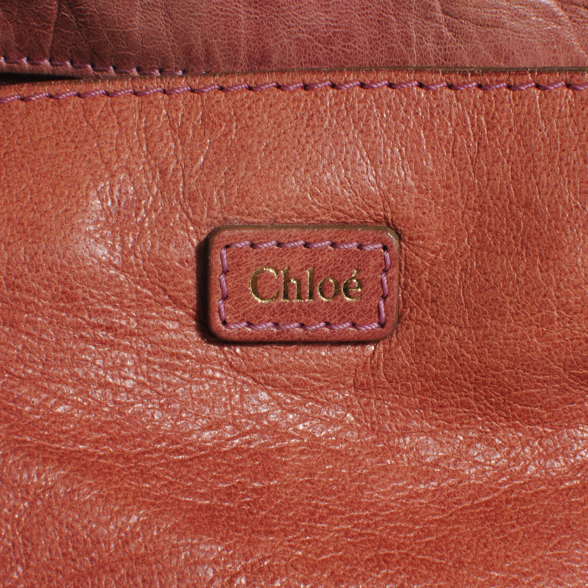 Chloe Leather Large Ethel Satchel Tote 5 of 9