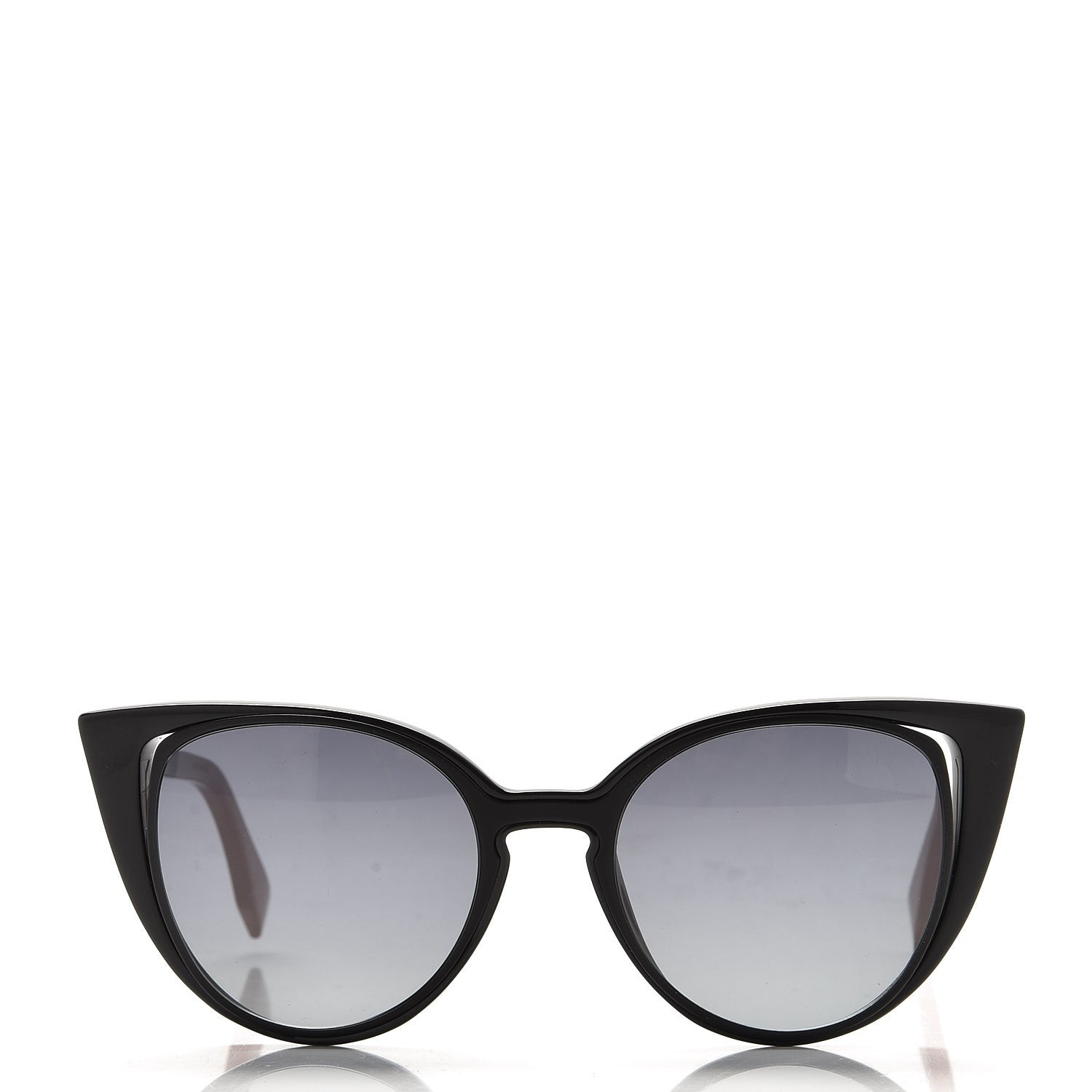 Fendi Cat Eye Paradeyes Sunglasses FF 0136/S Black Pink 2 of 9