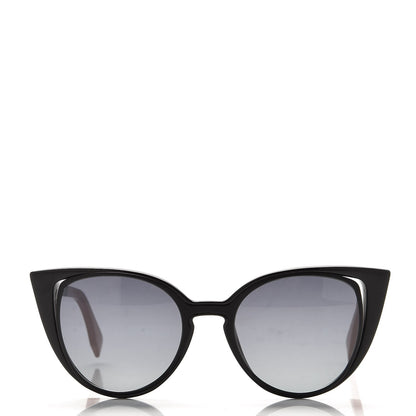 Fendi Cat Eye Paradeyes Sunglasses FF 0136/S Black Pink 2 of 9