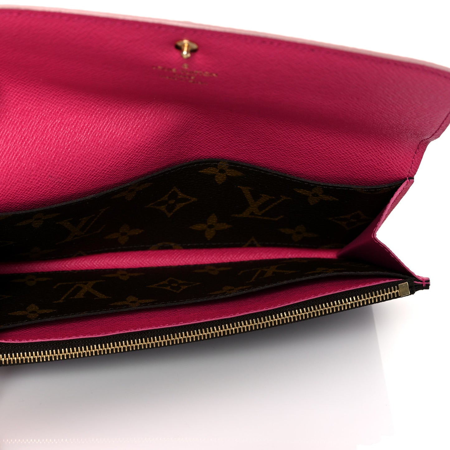 Monogram Bloom Flower Emilie Wallet