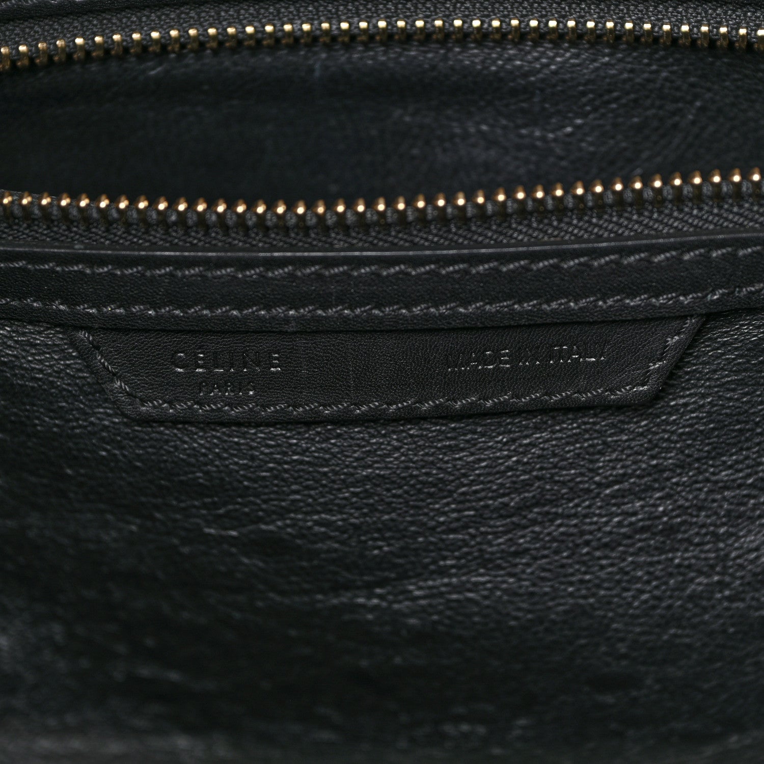 Celine Linen Smooth Calfskin Leopard Print Medium Luggage Black 6 of 20