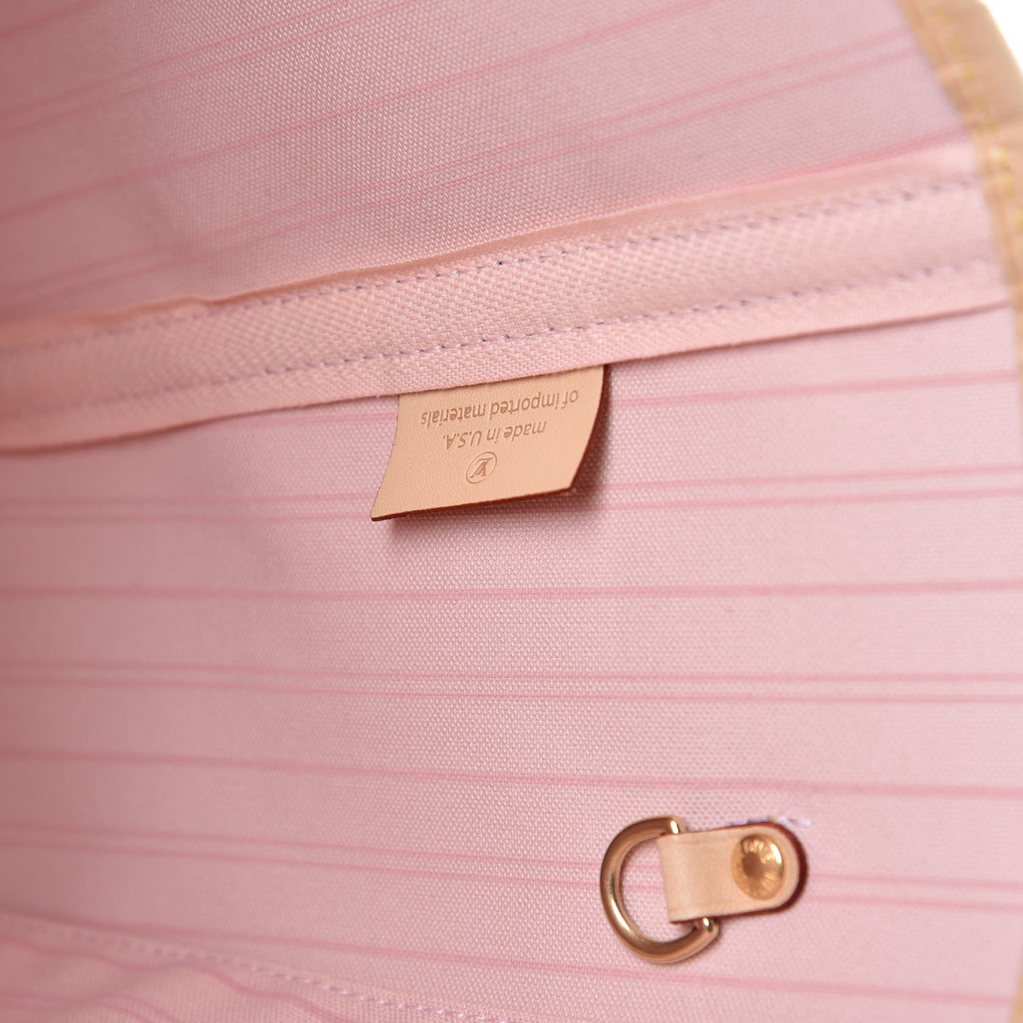 Damier Azur Neo Neverfull MM Rose Ballerine