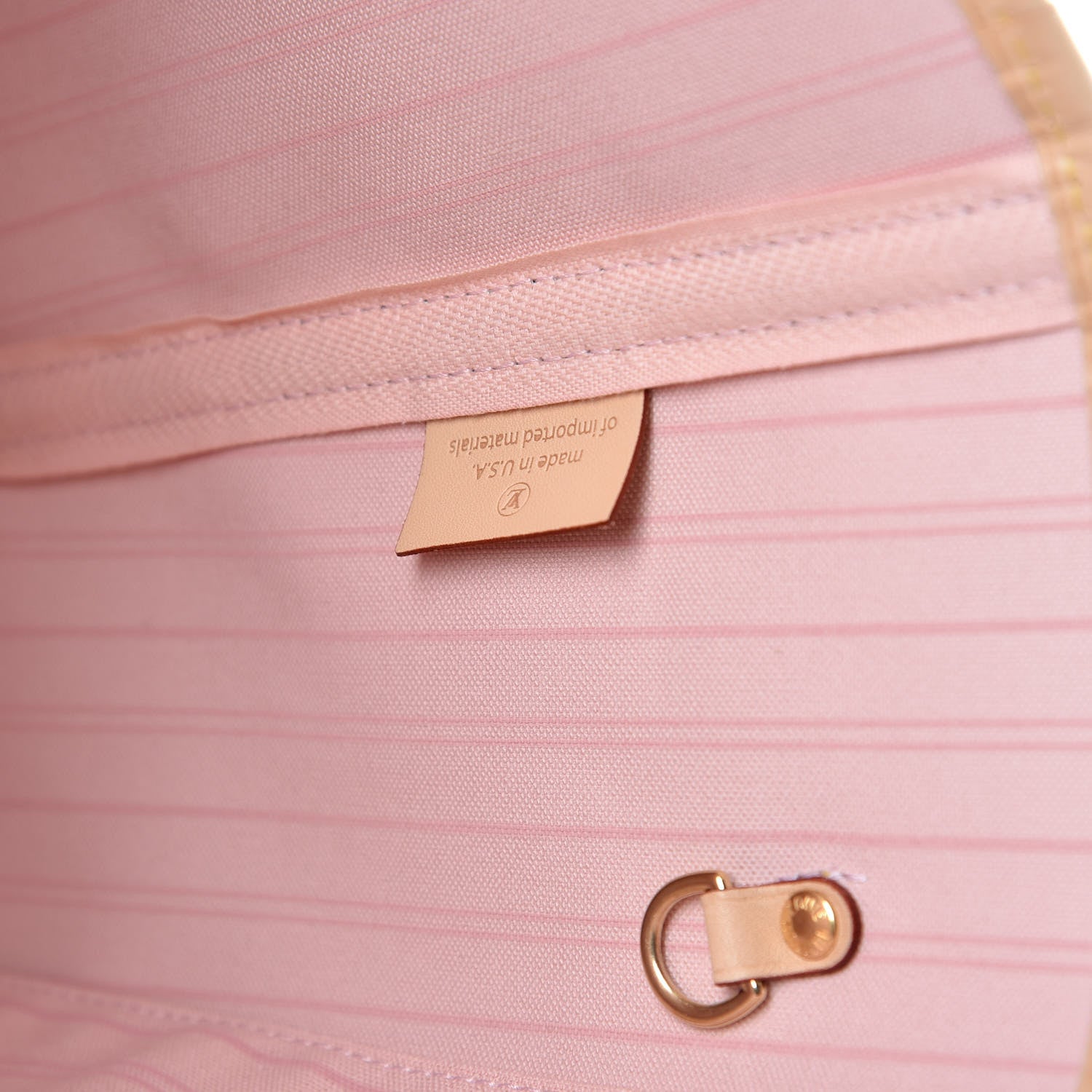 Louis Vuitton Damier Azur Neo Neverfull MM Rose Ballerine 8 of 11