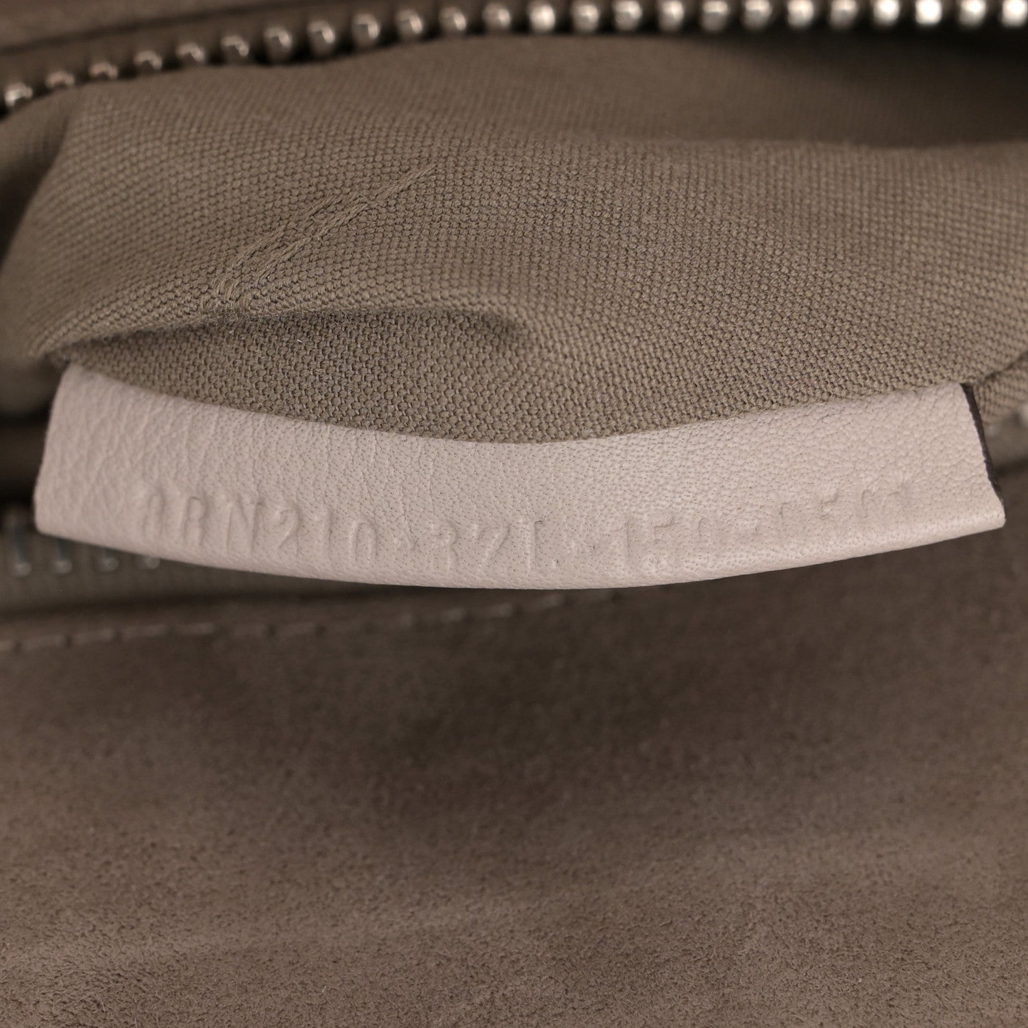 Fendi Vitello Seta Plexiglass Granite Large Peekaboo Iconic Satchel Polvere 7 of 11