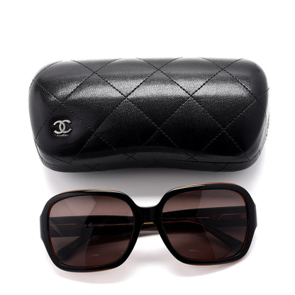 Chanel Quilted CC Sunglasses 5124 Black 9 of 9