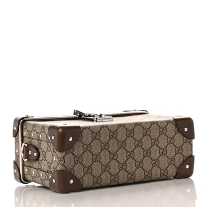 Gucci GG Supreme Monogram Globe-Trotter Beauty Case Brown 4 of 8
