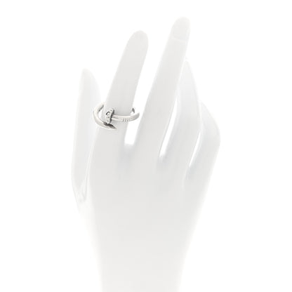 Chrome Hearts Sterling Silver Cross Ball Nail Ring 53 6.5 2 of 5