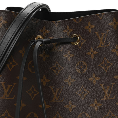 Louis Vuitton Monogram Neonoe MM Black 7 of 10