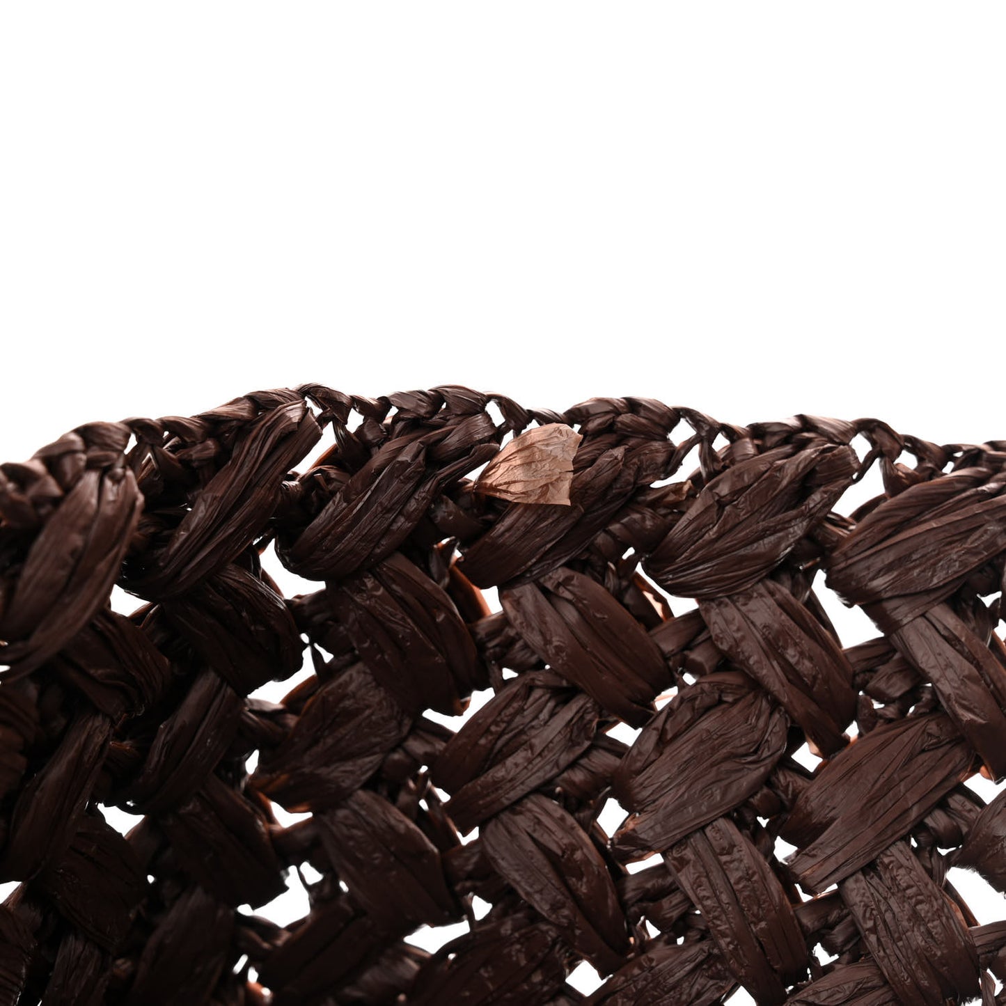 Raffia Estelle Tote Bag Brown