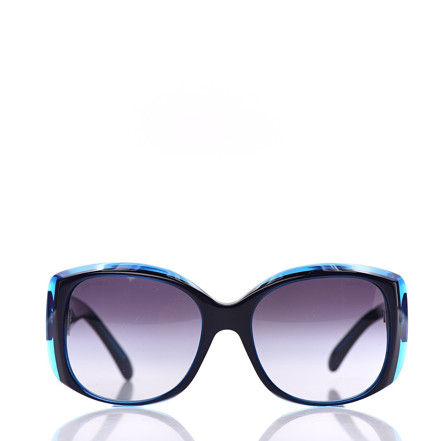 Chanel CC Sunglasses 5227 Blue 2 of 8