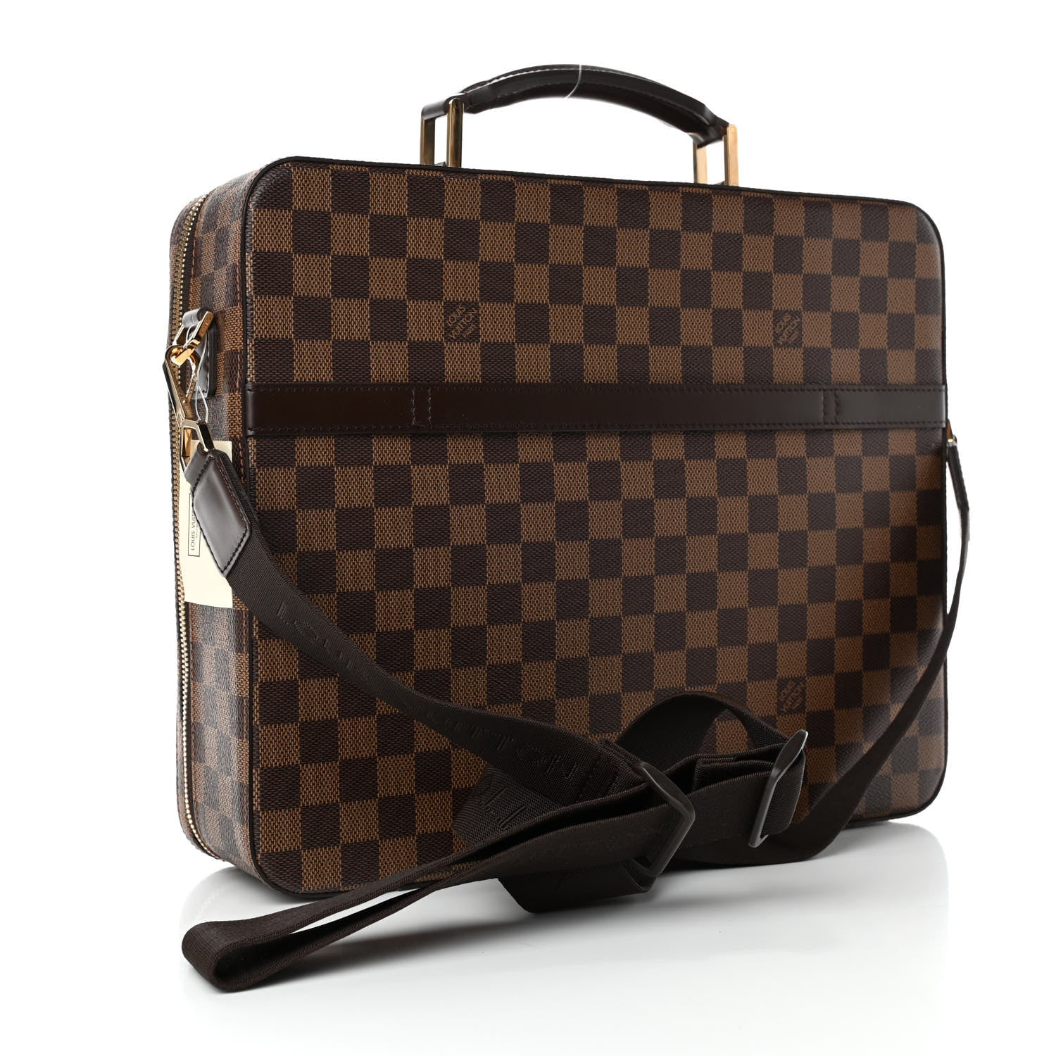 Louis Vuitton Damier Ebene Porte Ordinateur Sabana Computer Case 2 of 6