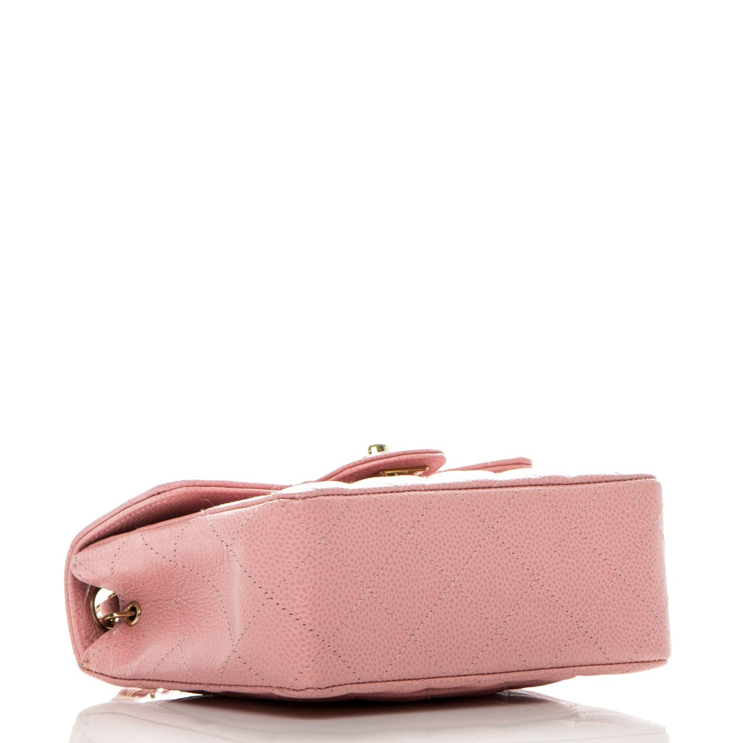 Chanel Caviar Quilted Mini Square Flap Pink 4 of 7