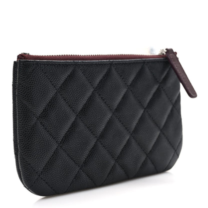 Chanel Caviar Quilted Small Pouch Black 3 of 8