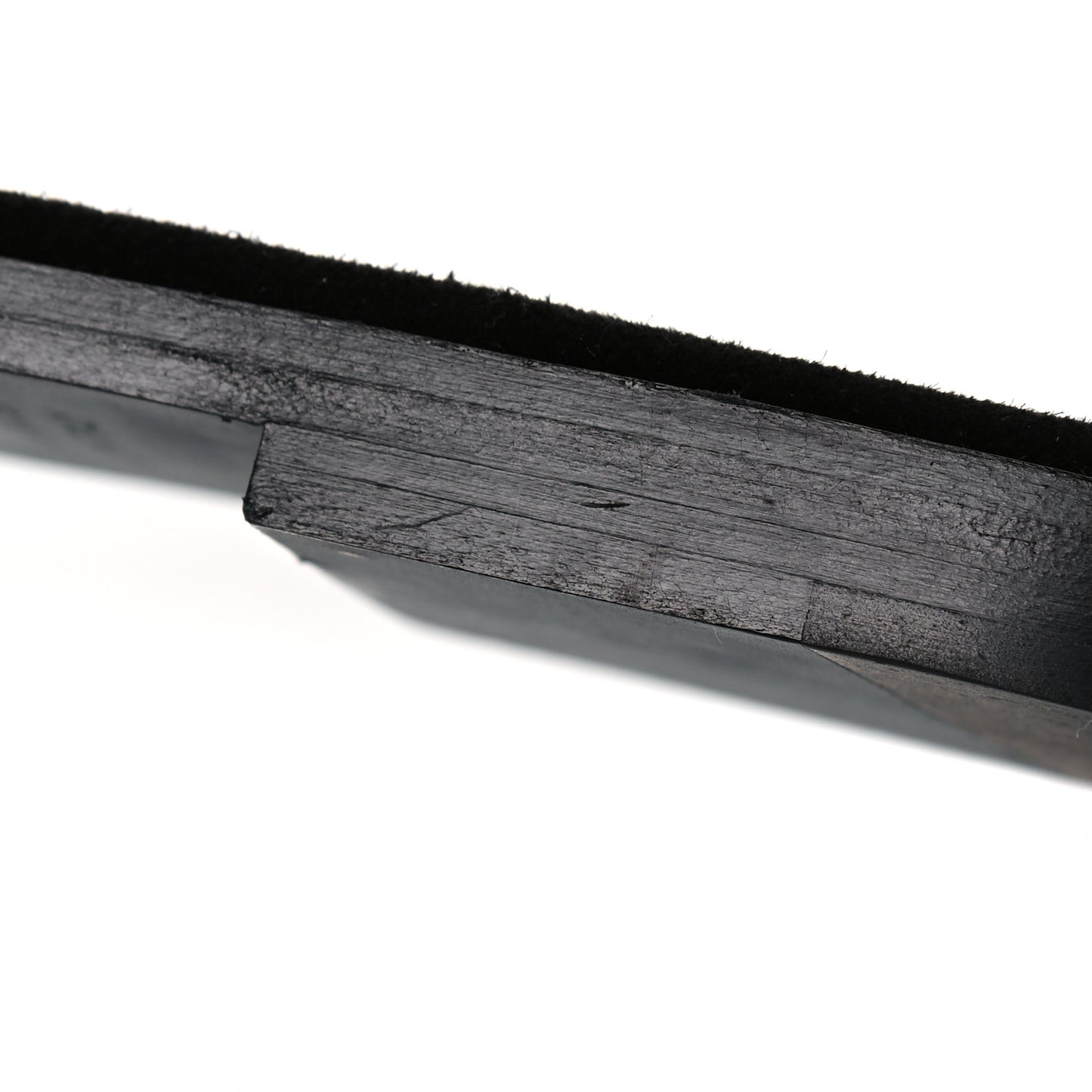 Mink Fur Oran Sandals 37 Black