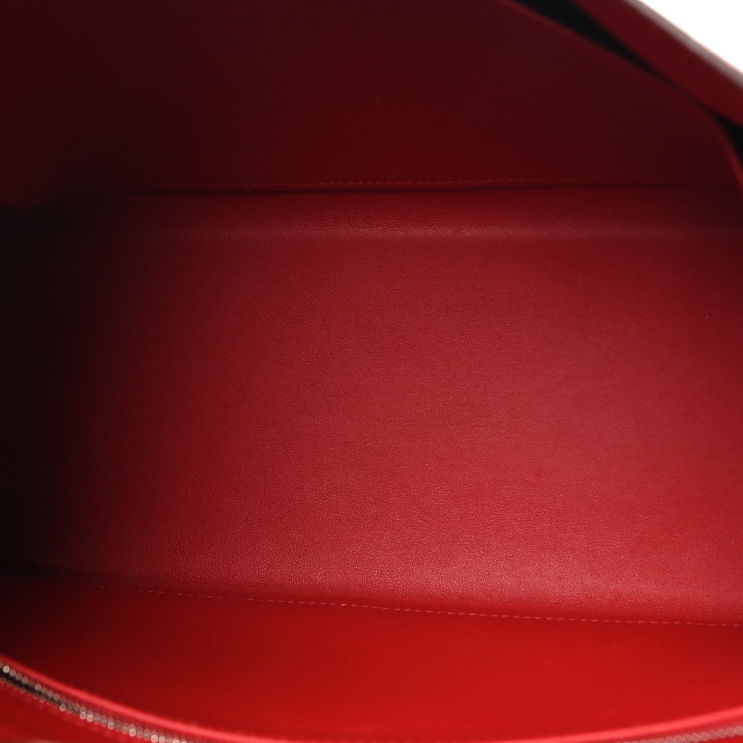 Hermes Berline Toile Swift Kelly Sellier 32 Rouge Piment Ecru Rouge Piment Ecru 5 of 10