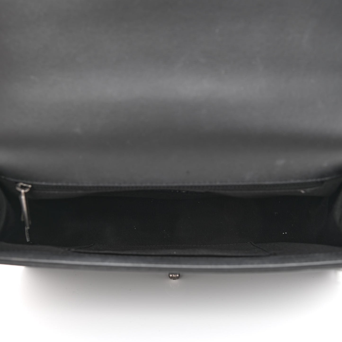Calfskin Quilted New Medium Boy Flap Black