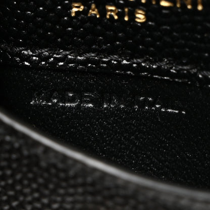 Saint Laurent Grain De Poudre Monogram Airpods Case Black 5 of 7