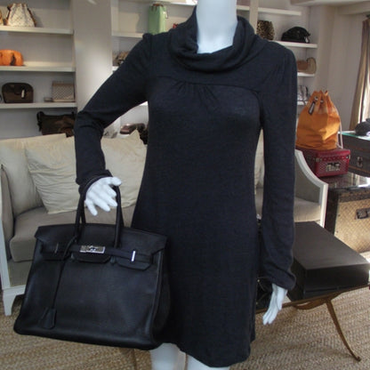 Hermes Taurillon Clemence BIRKIN 35 Noir 2 of 11