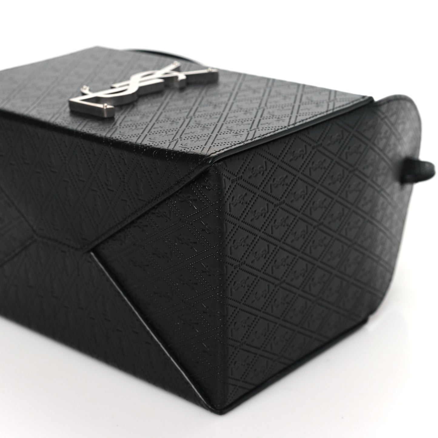 Calfskin Monogram Take Away Box Black