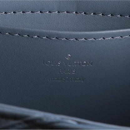 Louis Vuitton Lambskin Malletage GO-14 PM NM Denim Blue 7 of 10