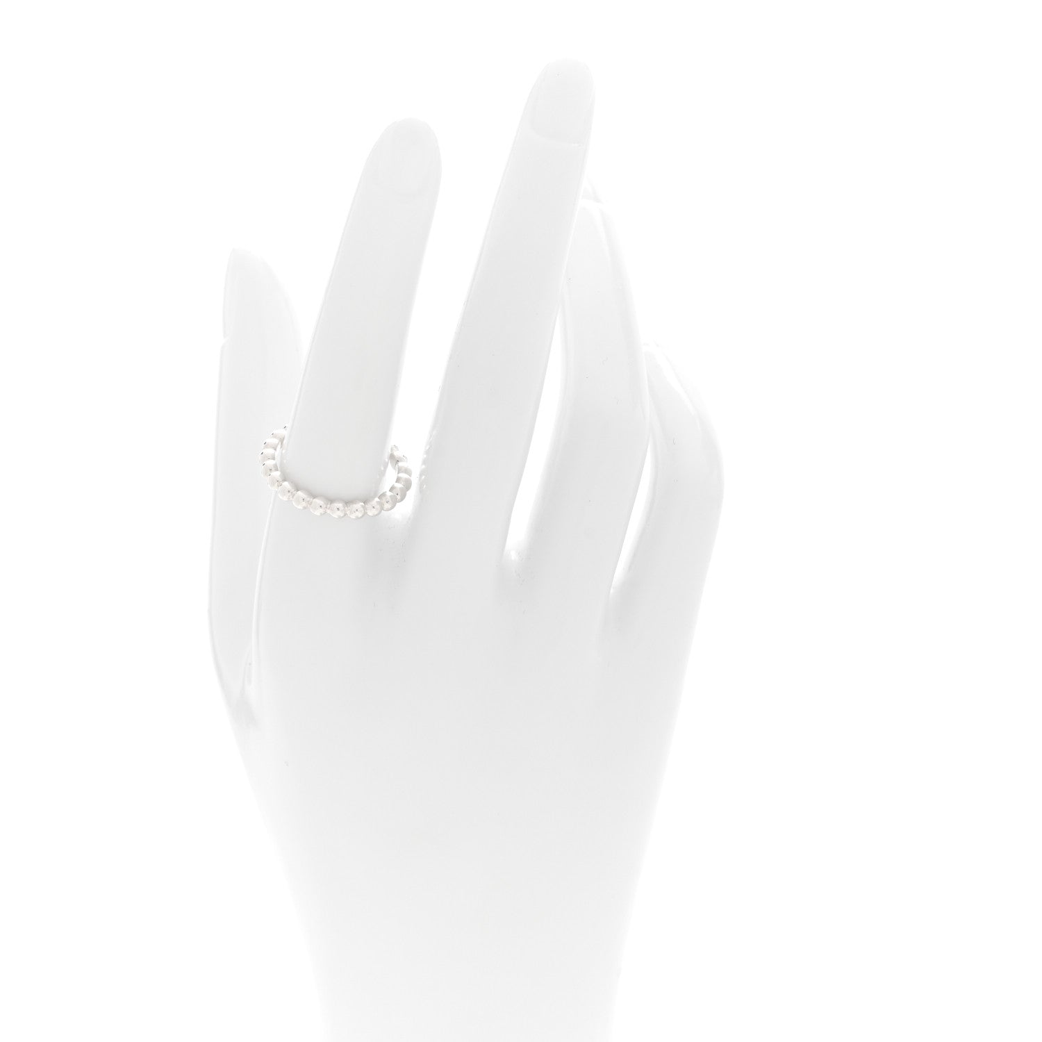 Tiffany Sterling Silver HardWear Bead Ring 57 8 2 of 5