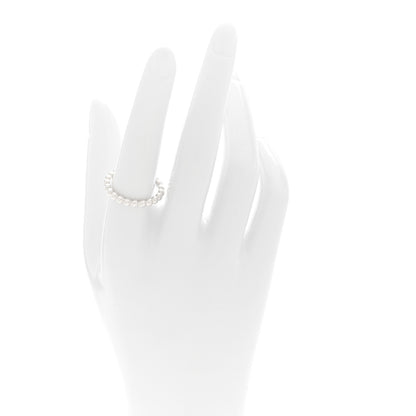 Tiffany Sterling Silver HardWear Bead Ring 57 8 2 of 5