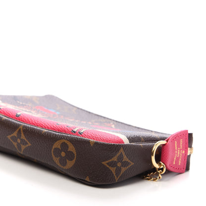 Louis Vuitton Monogram 2017 Christmas Animation Mini Pochette Accessories 7 of 10