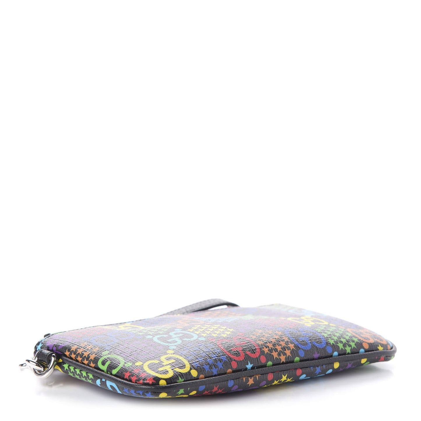 GG Supreme Monogram Psychedelic iPhone Pouch Black