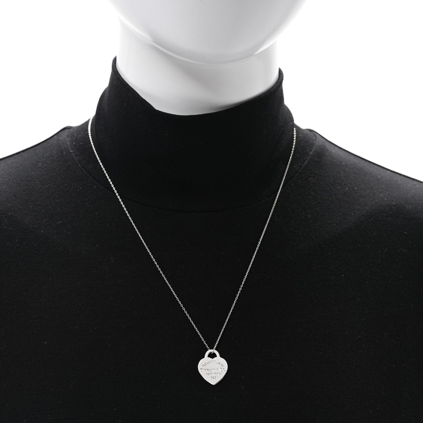 Sterling Silver Small Return To Tiffany Heart Pendant Necklace