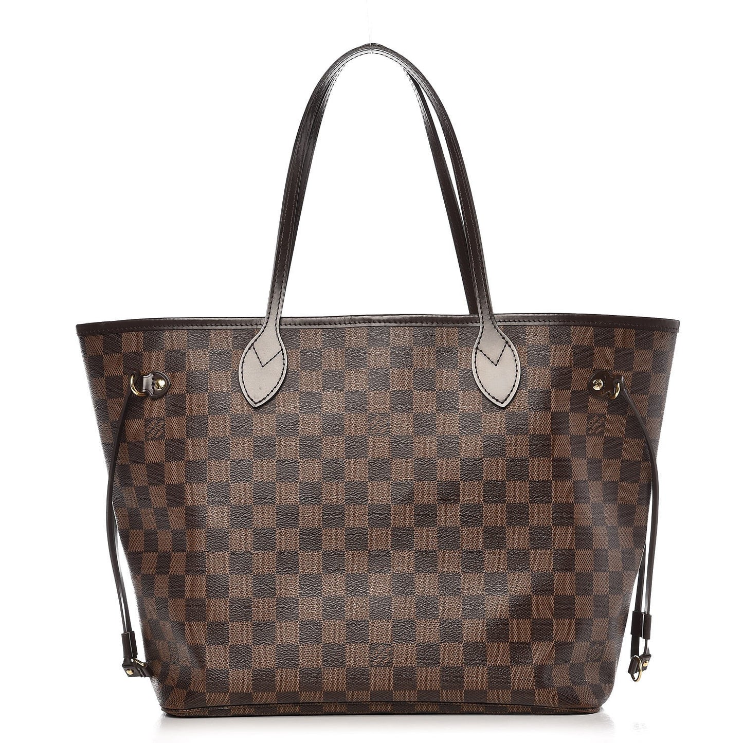Damier Ebene Neo Neverfull MM Rose Ballerine