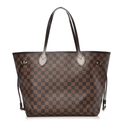 Louis Vuitton Damier Ebene Neo Neverfull MM Rose Ballerine 3 of 20