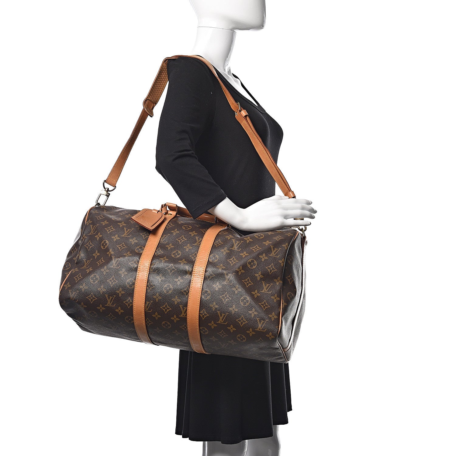 Louis Vuitton Monogram Keepall Bandouliere 45 3 of 15