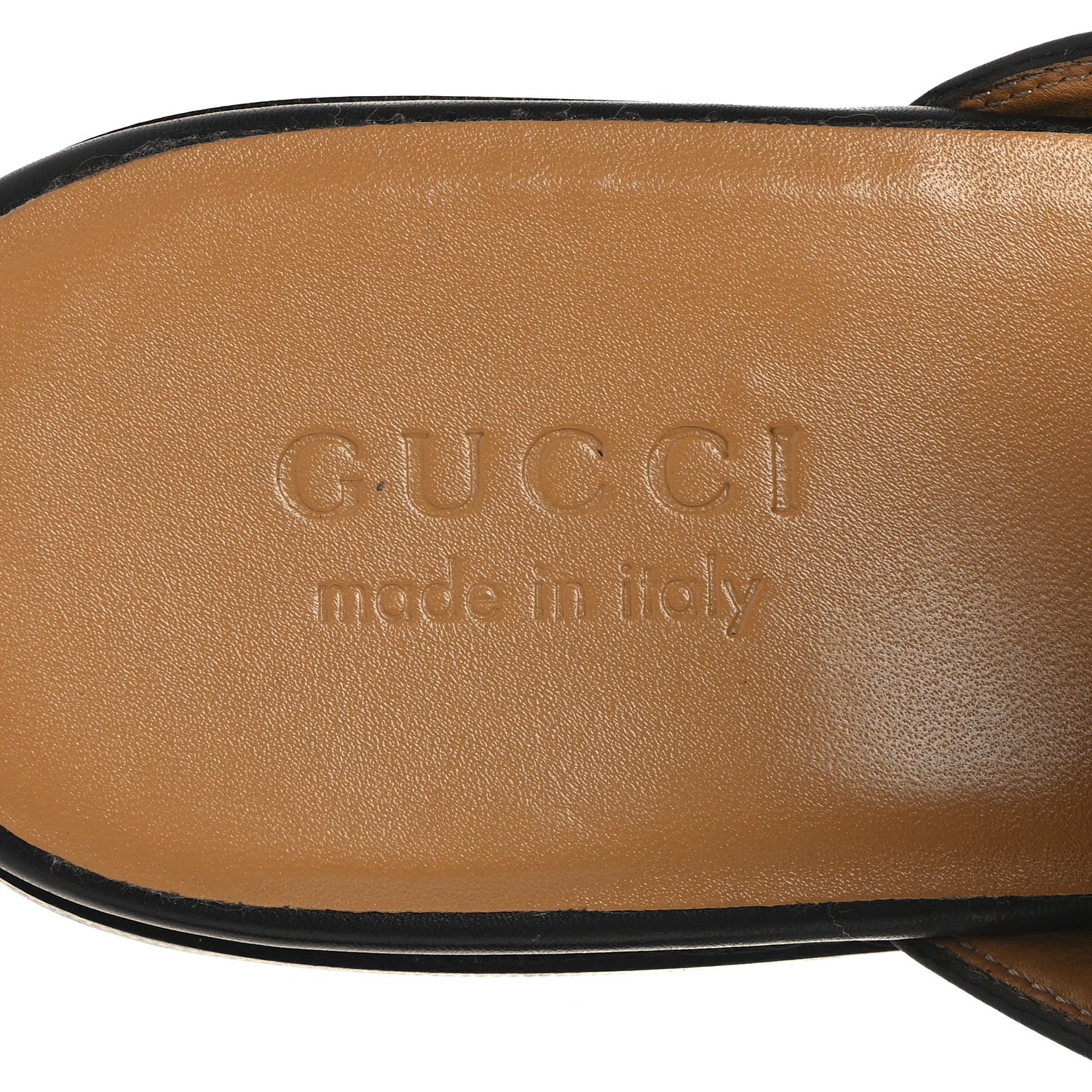 Gucci Calfskin Mens Princetown Slippers 11 Black 9 of 10
