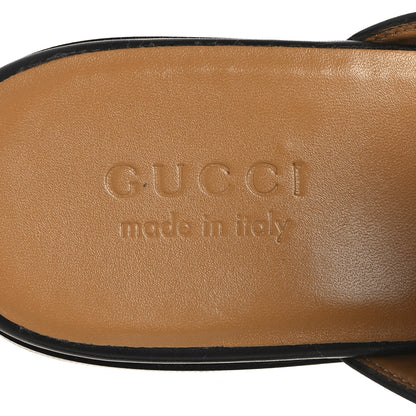 Gucci Calfskin Mens Princetown Slippers 11 Black 9 of 10