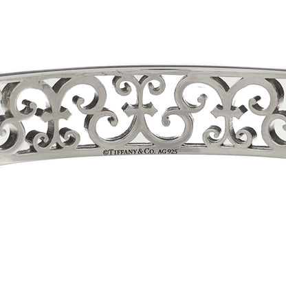 Tiffany Sterling Silver Enchant Bangle Bracelet 3 of 3